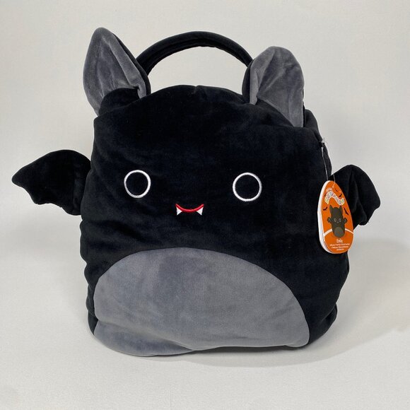 Squishmallows‎ Emily Halloween Bat Plush Treat Bag – 16” – New with Tag - Picture 1 of 7